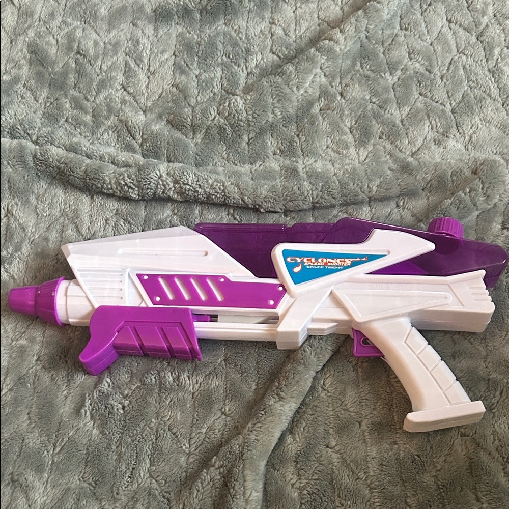 Purple and White Water Blaster